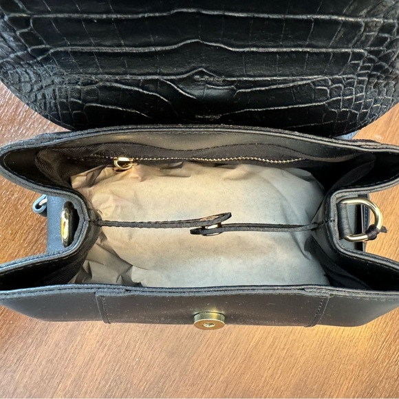 House of Harlow 1960 NEW Leather Crystal Stud 4 Way Backpack- Nicole Richie - Picture 8 of 14